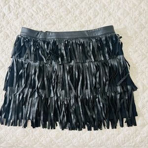 Scrappy mini skirt